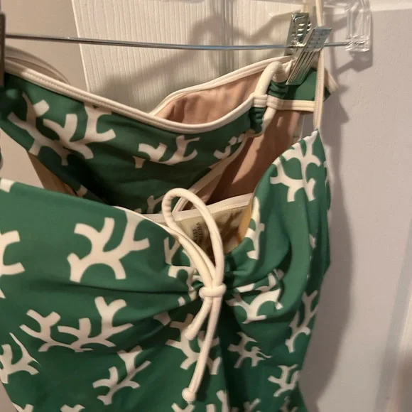 Vintage Vs Green and White Tankini - Picture 5 of 8